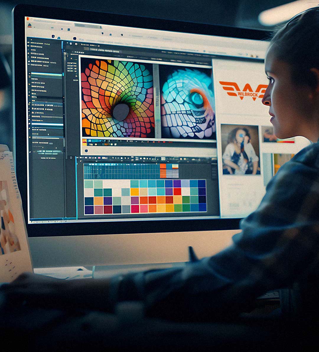 Wilbrock Creative Agency Graphic Design Mobile Page