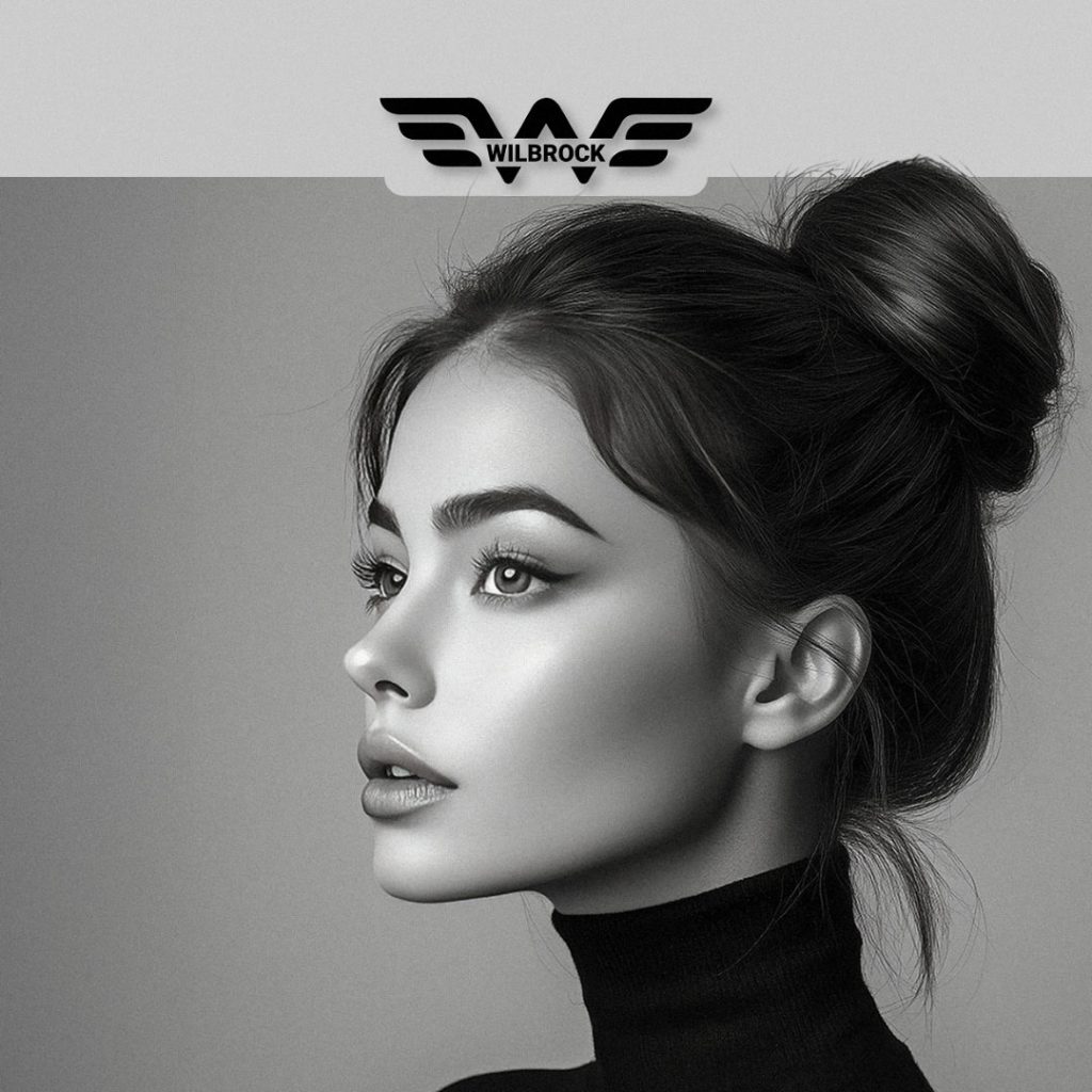 Wilbrock Creative Agency Black and White Design